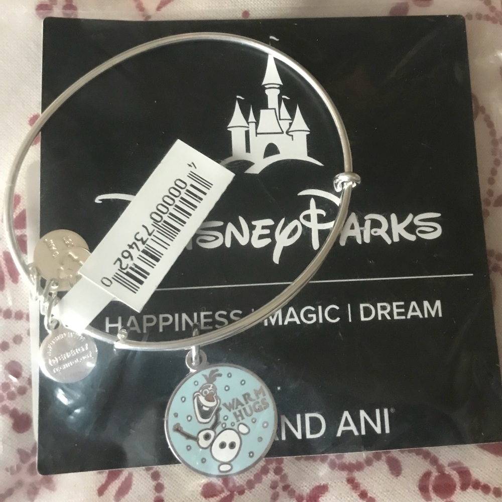 Alex and Ani Disney Olaf bracelet